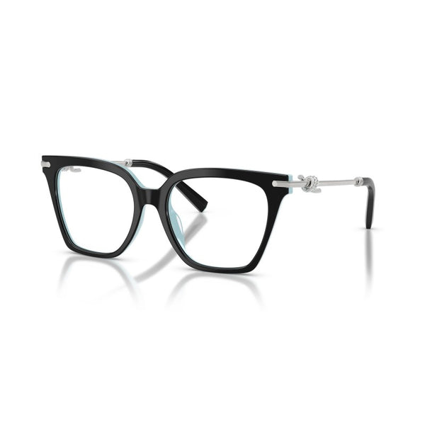 OCCHIALE DA VISTA DONNA | TIFFANY TF 2284B - 8055 NERO SU BLU TIFFANY - CALIBRO 53