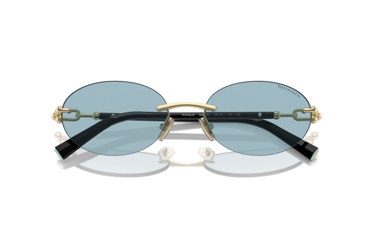 OCCHIALE DA SOLE DONNA | TIFFANY TF 3104D - 602180 ORO PALLIDO - CALIBRO 56