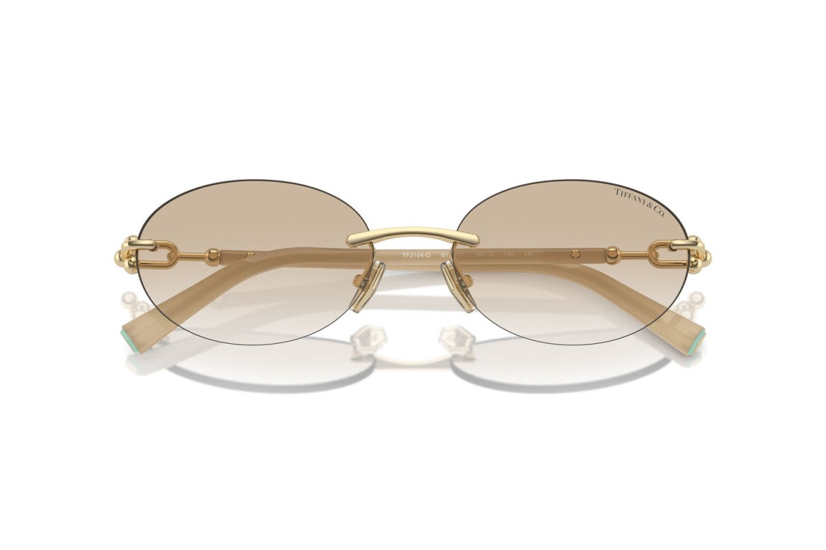 OCCHIALE DA SOLE DONNA | TIFFANY TF 3104D - 617811 ORO PALLIDO - CALIBRO 56