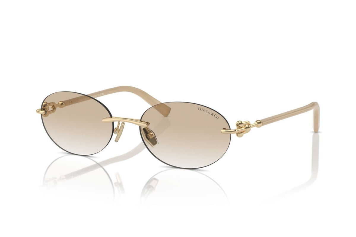 OCCHIALE DA SOLE DONNA | TIFFANY TF 3104D - 617811 ORO PALLIDO - CALIBRO 56