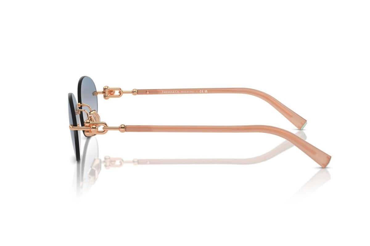 OCCHIALE DA SOLE DONNA | TIFFANY TF 3104D - 621716 ORO ROSA - CALIBRO 56