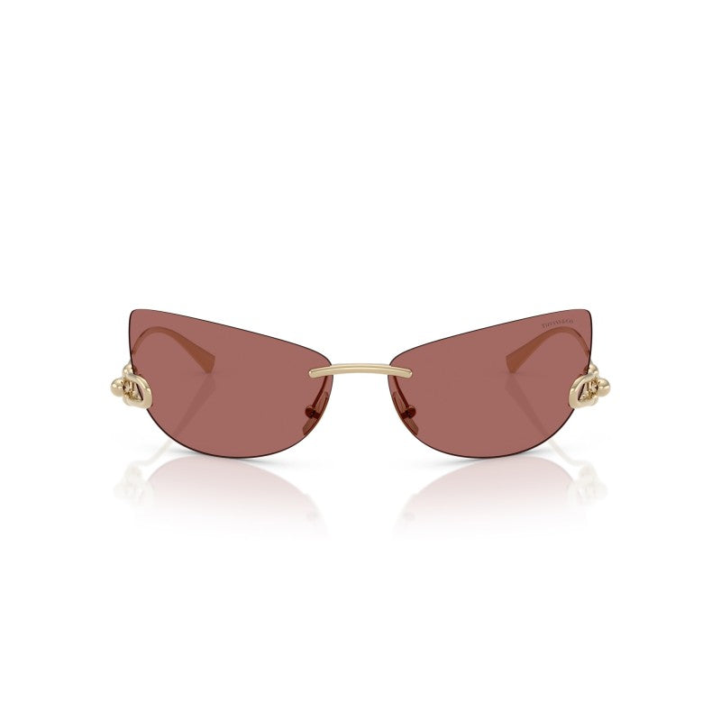 OCCHIALE DA SOLE DONNA | TIFFANY TF 3112K - 622569 PLACCATO ORO PALLIDO - CALIBRO 72