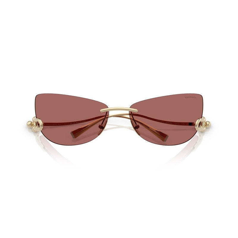 OCCHIALE DA SOLE DONNA | TIFFANY TF 3112K - 622569 PLACCATO ORO PALLIDO - CALIBRO 72
