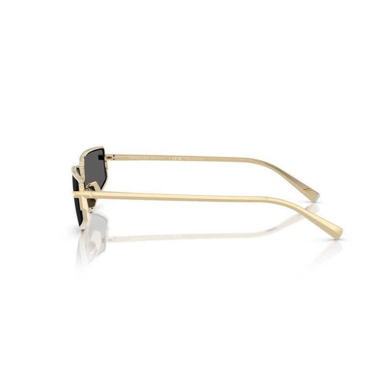 OCCHIALE DA SOLE DONNA | TIFFANY TF 3113KB - 6220S4 PLACCATO ORO PALLIDO - CALIBRO 60