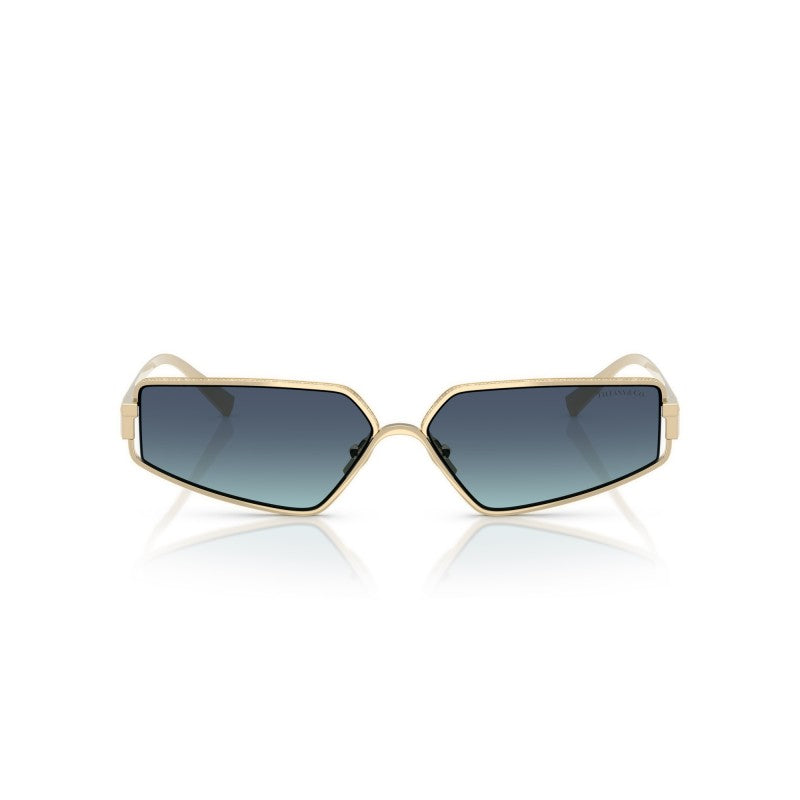 OCCHIALE DA SOLE DONNA | TIFFANY TF 3113KB - 62239S PLACCATO ORO PALLIDO - CALIBRO 60