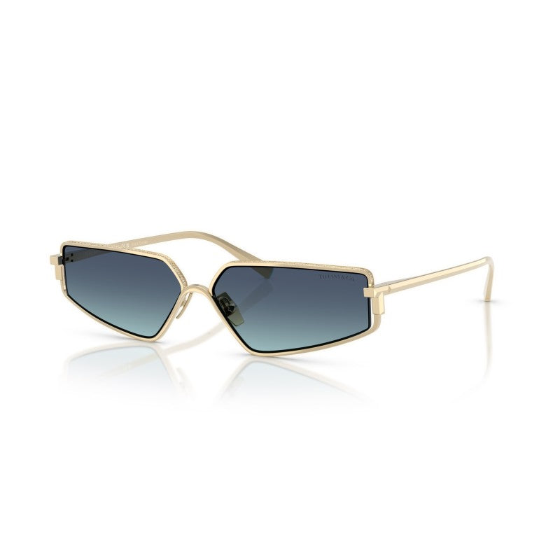 OCCHIALE DA SOLE DONNA | TIFFANY TF 3113KB - 62239S PLACCATO ORO PALLIDO - CALIBRO 60