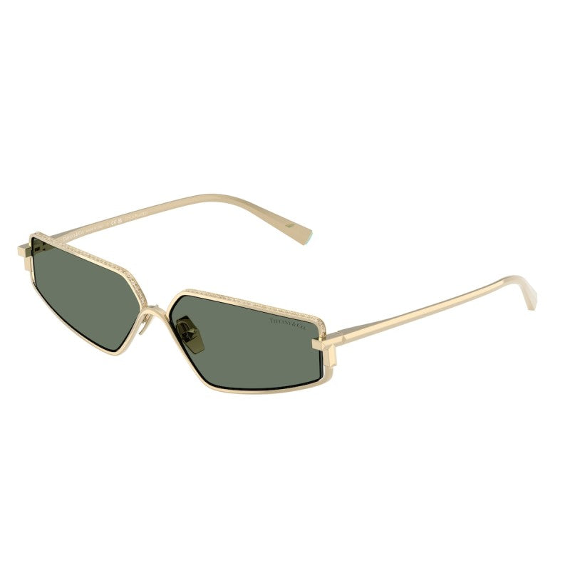 OCCHIALE DA SOLE DONNA | TIFFANY TF 3113KB - 62243H PLACCATO ORO PALLIDO - CALIBRO 60