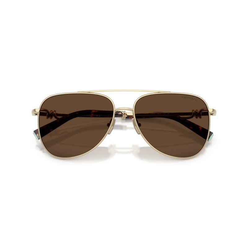 OCCHIALE DA SOLE DONNA | TIFFANY TF 3116 - 61933G ORO PALLIDO - CALIBRO 59