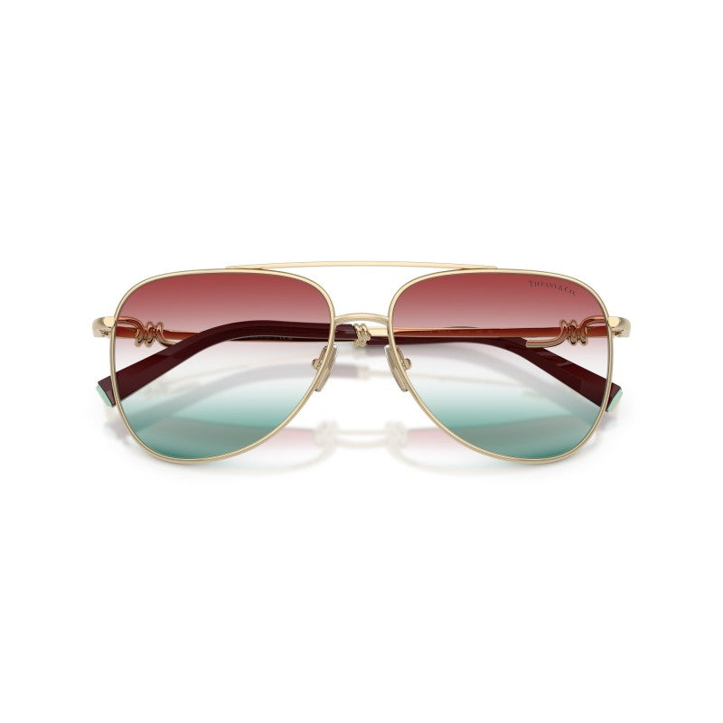 OCCHIALE DA SOLE DONNA | TIFFANY TF 3116 - 6230EL ORO PALLIDO - CALIBRO 59