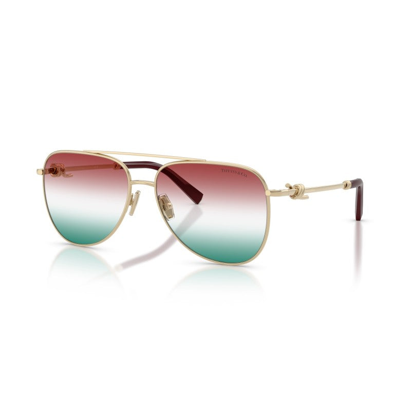 OCCHIALE DA SOLE DONNA | TIFFANY TF 3116 - 6230EL ORO PALLIDO - CALIBRO 59