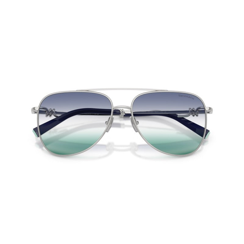 OCCHIALE DA SOLE DONNA | TIFFANY TF 3116 - 62312A ARGENTO - CALIBRO 59