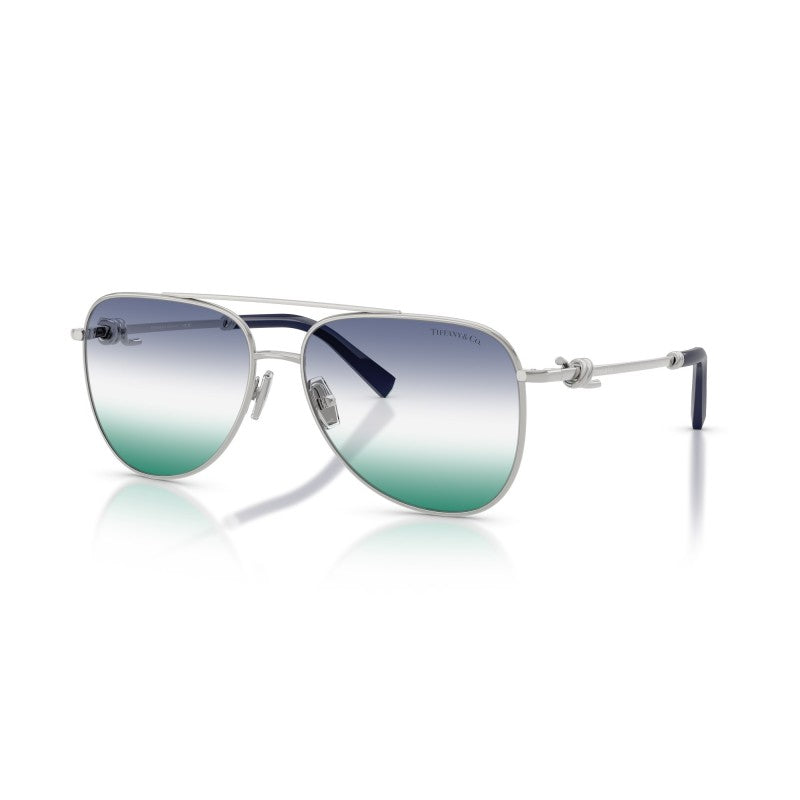 OCCHIALE DA SOLE DONNA | TIFFANY TF 3116 - 62312A ARGENTO - CALIBRO 59