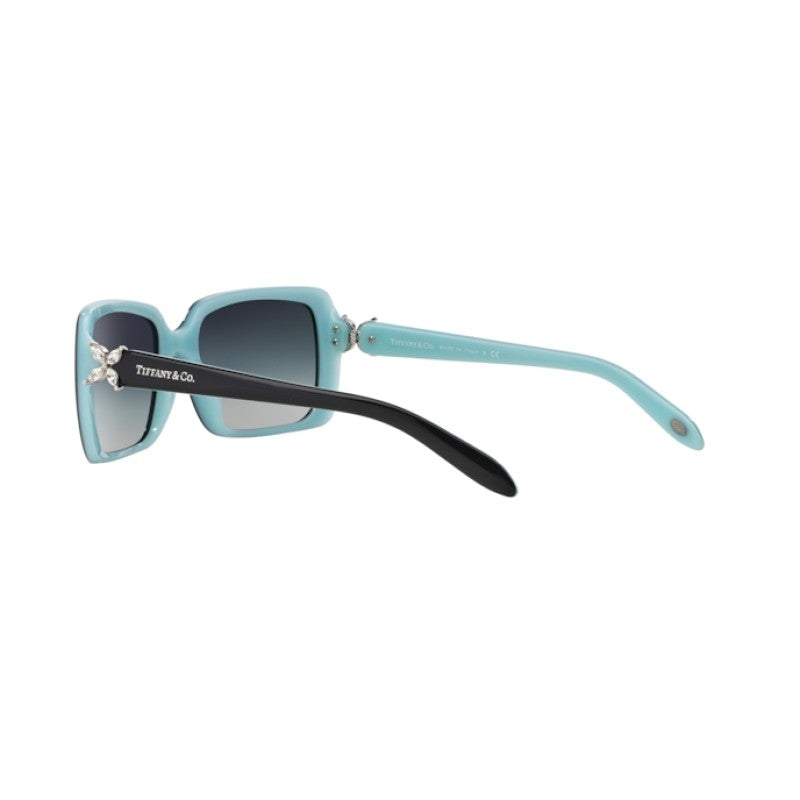OCCHIALE DA SOLE DONNA | TIFFANY TF 4047B - 80553C TOP NERO SU AZZURRO - CALIBRO 55