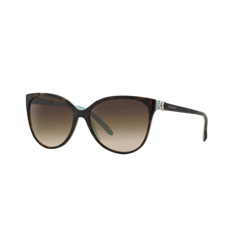 OCCHIALE DA SOLE DONNA | TIFFANY TF 4089B - 81343B HAVANA / BLU - CALIBRO 58