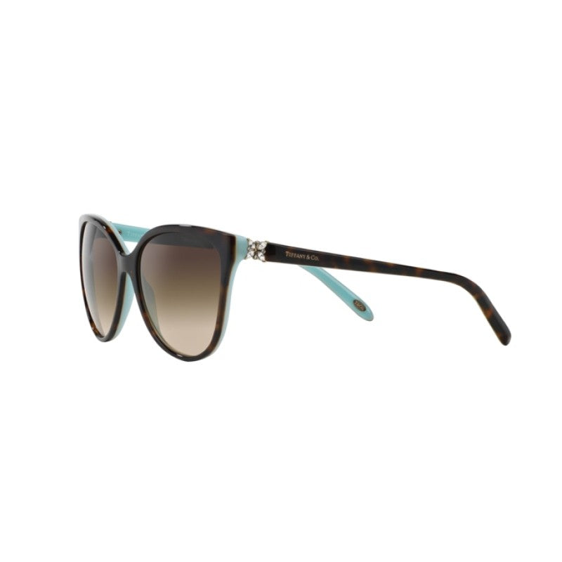 OCCHIALE DA SOLE DONNA | TIFFANY TF 4089B - 81343B HAVANA / BLU - CALIBRO 58