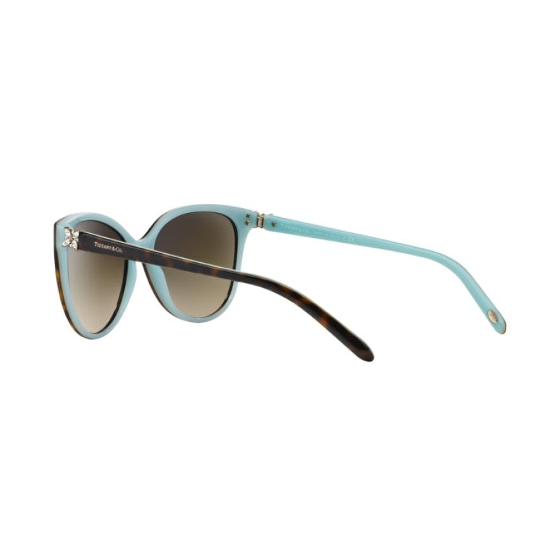 OCCHIALE DA SOLE DONNA | TIFFANY TF 4089B - 81343B HAVANA / BLU - CALIBRO 58