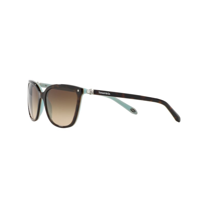 OCCHIALE DA SOLE DONNA | TIFFANY TF 4105HB - 81343B HAVANA / BLU - CALIBRO 55
