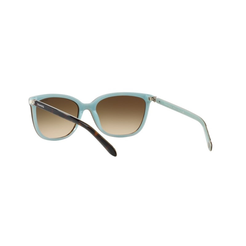 OCCHIALE DA SOLE DONNA | TIFFANY TF 4105HB - 81343B HAVANA / BLU - CALIBRO 55