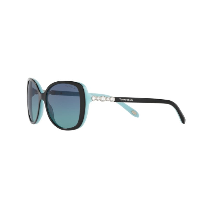OCCHIALE DA SOLE DONNA | TIFFANY TF 4121B - 80559S NERO BLU - CALIBRO 55