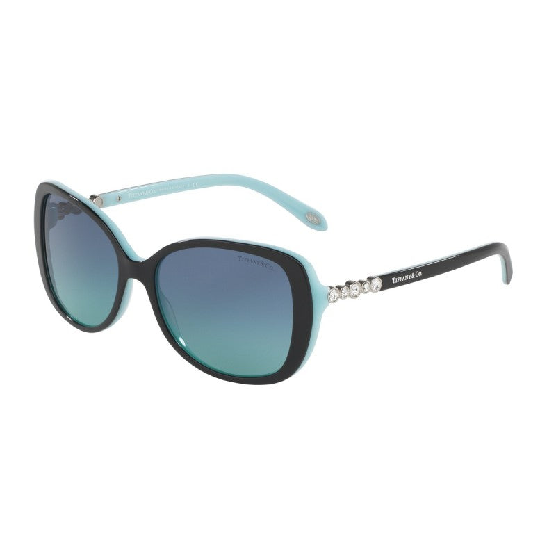 OCCHIALE DA SOLE DONNA | TIFFANY TF 4121B - 80559S NERO BLU - CALIBRO 55