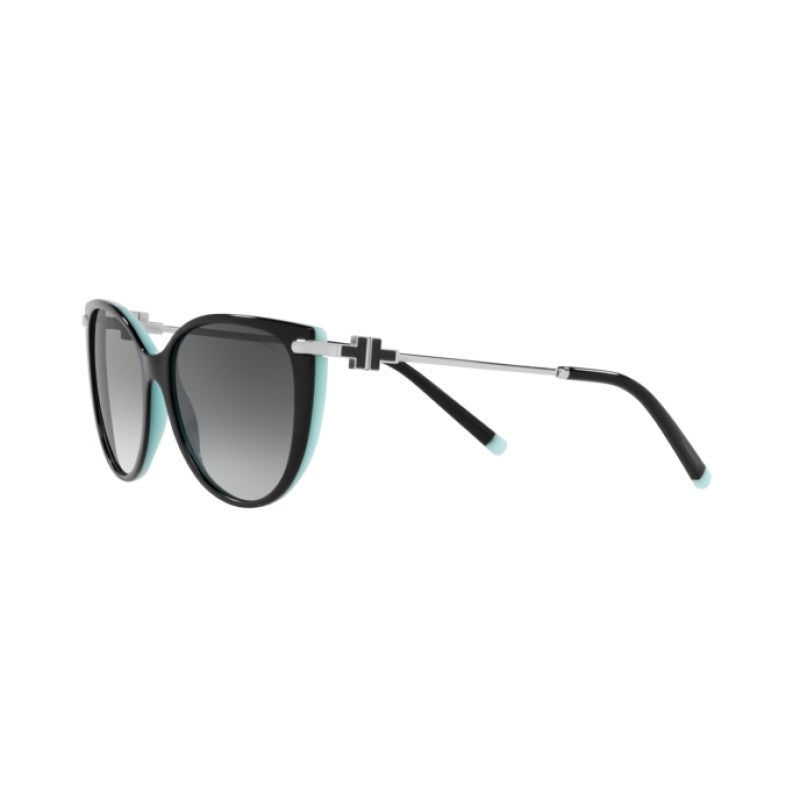 OCCHIALE DA SOLE DONNA | TIFFANY TF 4178 - 8055T3 NERO SU BLU TIFFANY - CALIBRO 57