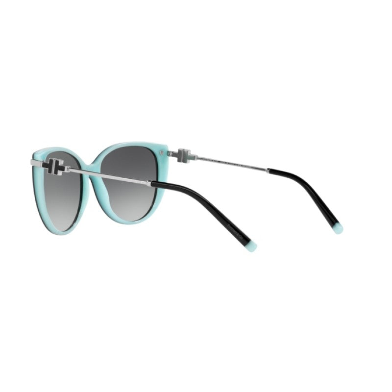 OCCHIALE DA SOLE DONNA | TIFFANY TF 4178 - 8055T3 NERO SU BLU TIFFANY - CALIBRO 57