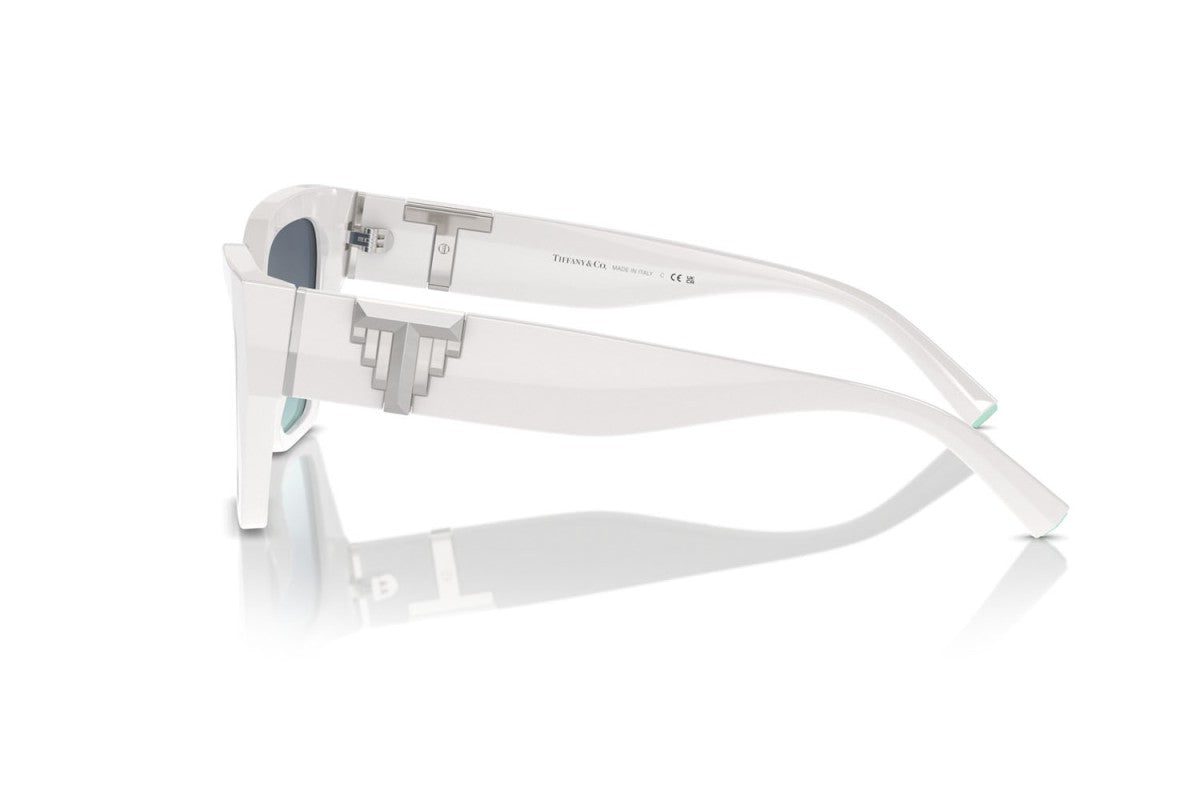 OCCHIALE DA SOLE DONNA | TIFFANY TF 4218 - 83929S BIANCO BRILLANTE - CALIBRO 55
