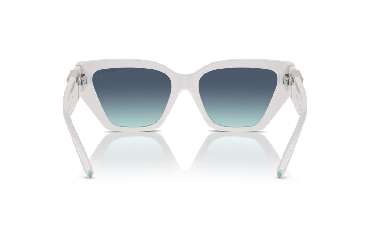 OCCHIALE DA SOLE DONNA | TIFFANY TF 4218 - 83929S BIANCO BRILLANTE - CALIBRO 55