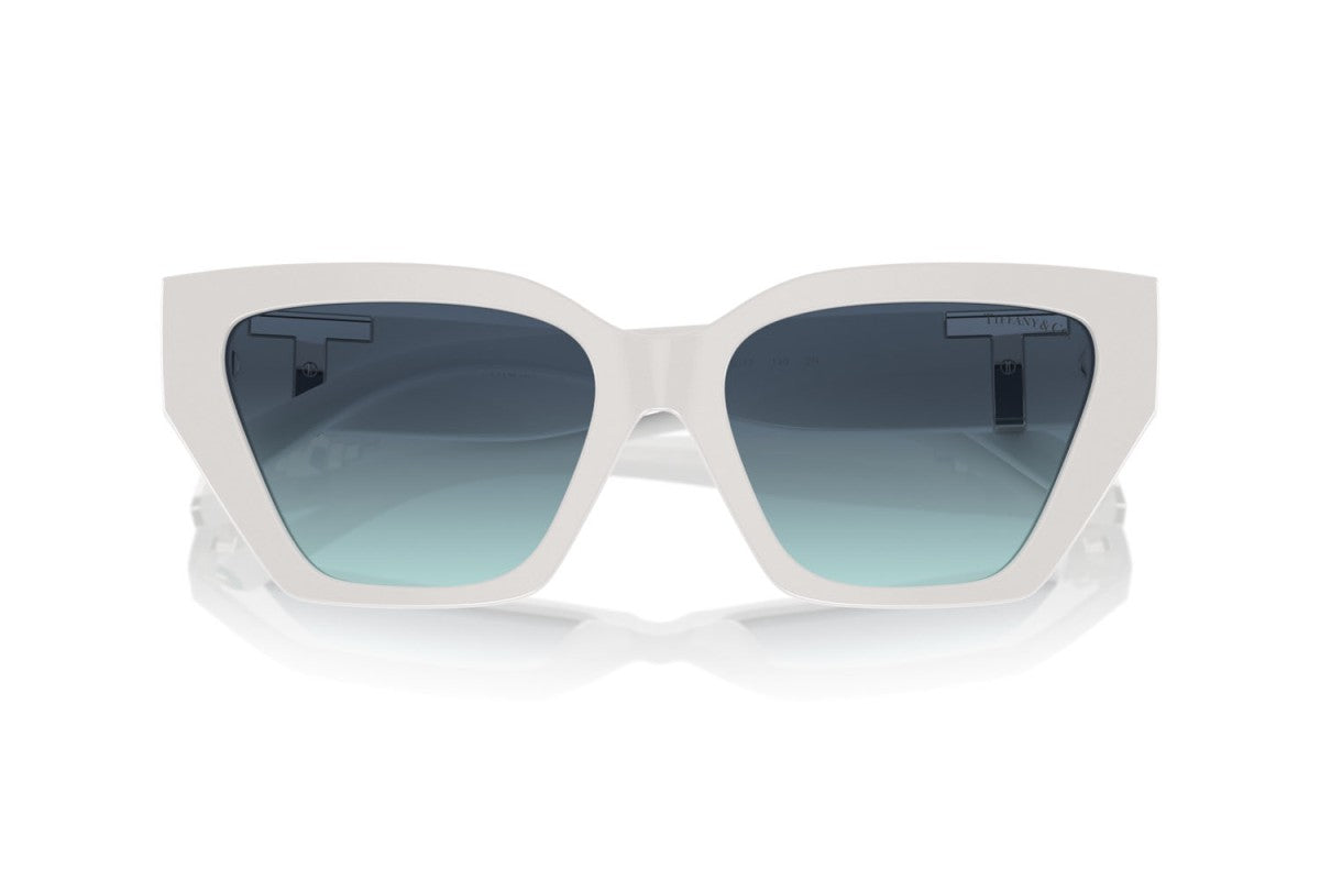 OCCHIALE DA SOLE DONNA | TIFFANY TF 4218 - 83929S BIANCO BRILLANTE - CALIBRO 55