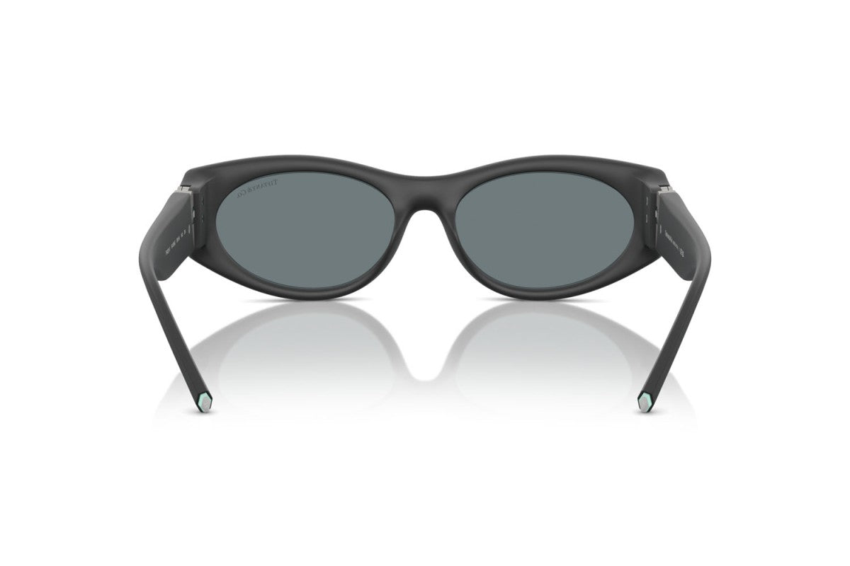 OCCHIALE DA SOLE DONNA | TIFFANY TF 4222U - 84136G GOMMATO NERO - CALIBRO 55