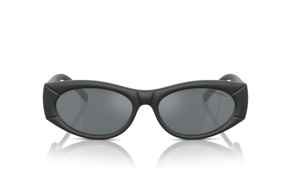 OCCHIALE DA SOLE DONNA | TIFFANY TF 4222U - 84136G GOMMATO NERO - CALIBRO 55