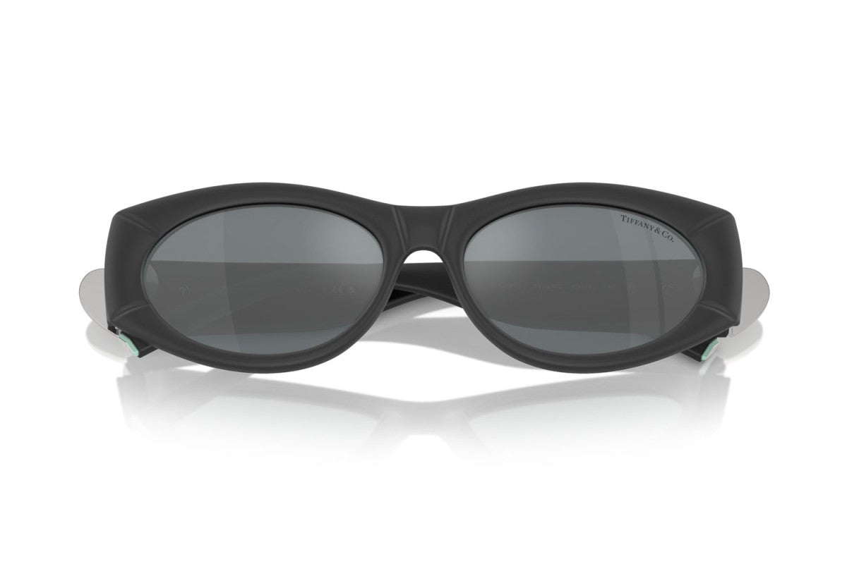 OCCHIALE DA SOLE DONNA | TIFFANY TF 4222U - 84136G GOMMATO NERO - CALIBRO 55