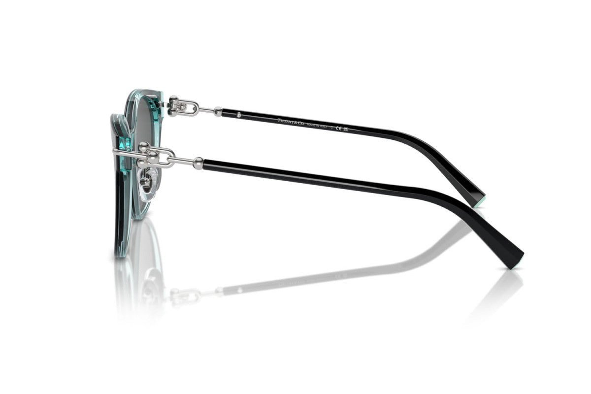 OCCHIALE DA SOLE DONNA | TIFFANY TF 4223D - 8285S4 NERO SU BLU CRISTALLO TIFFANY - CALIBRO 54