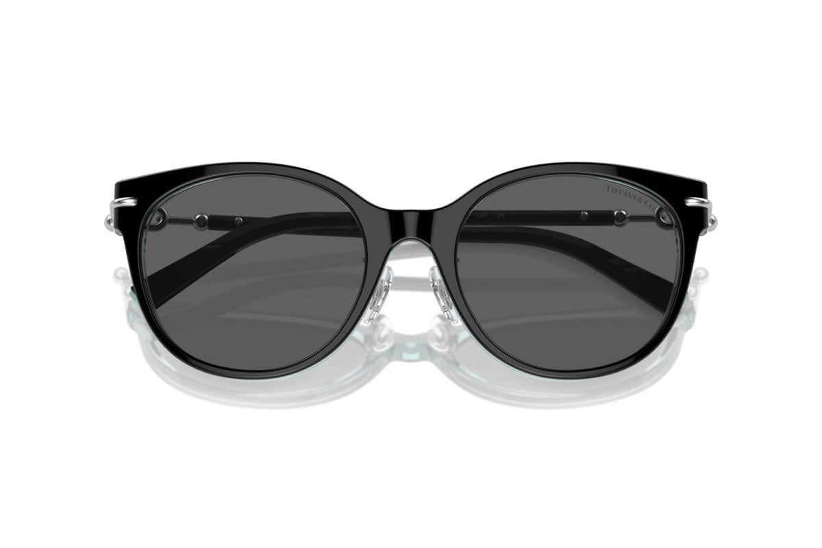 OCCHIALE DA SOLE DONNA | TIFFANY TF 4223D - 8285S4 NERO SU BLU CRISTALLO TIFFANY - CALIBRO 54