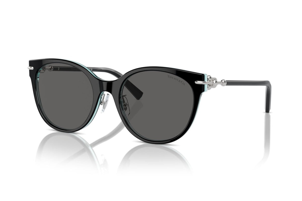 OCCHIALE DA SOLE DONNA | TIFFANY TF 4223D - 8285S4 NERO SU BLU CRISTALLO TIFFANY - CALIBRO 54
