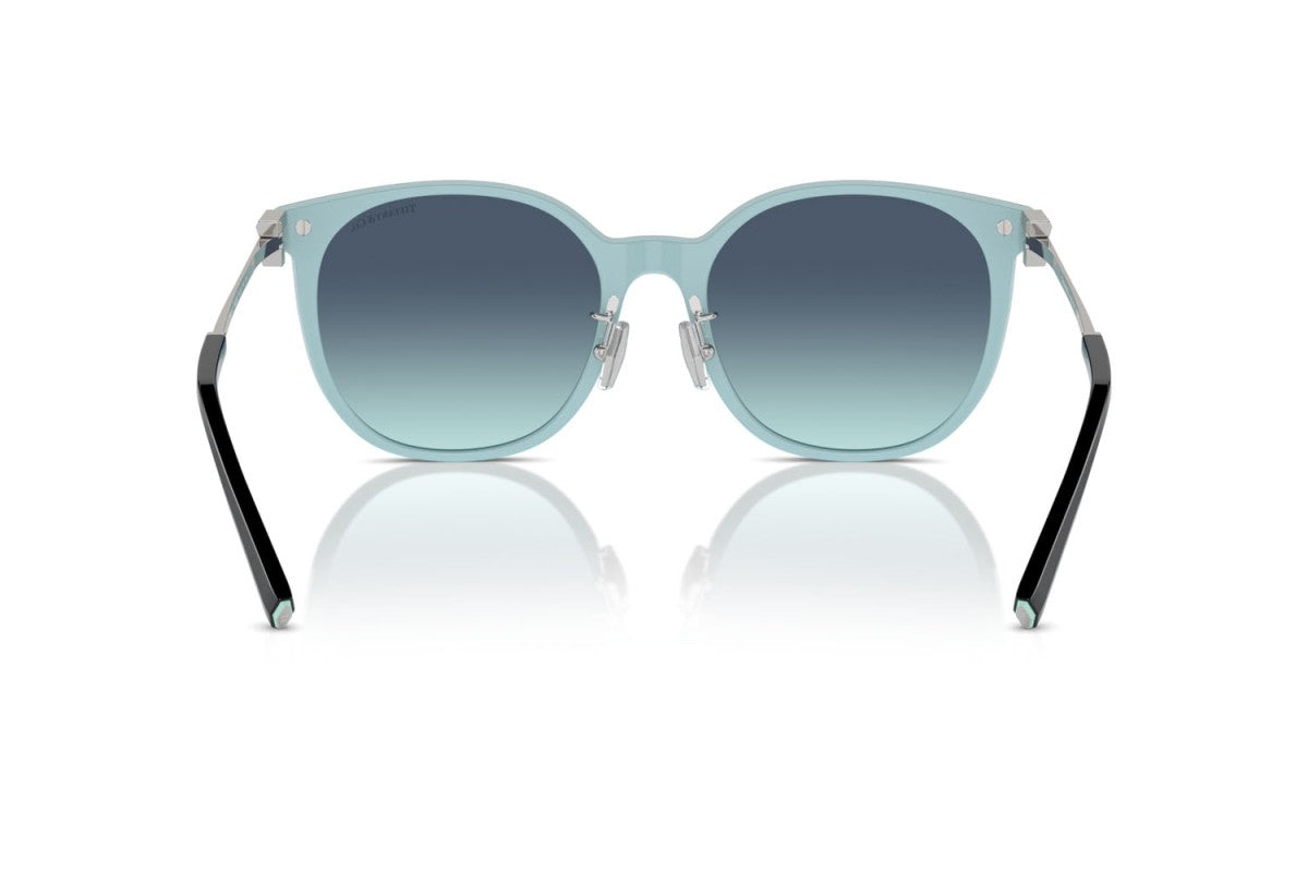 OCCHIALE DA SOLE DONNA | TIFFANY TF 4224D - 80559S NERO SU BLU TIFFANY - CALIBRO 56