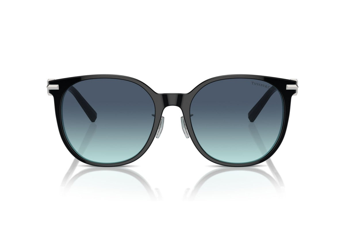 OCCHIALE DA SOLE DONNA | TIFFANY TF 4224D - 80559S NERO SU BLU TIFFANY - CALIBRO 56