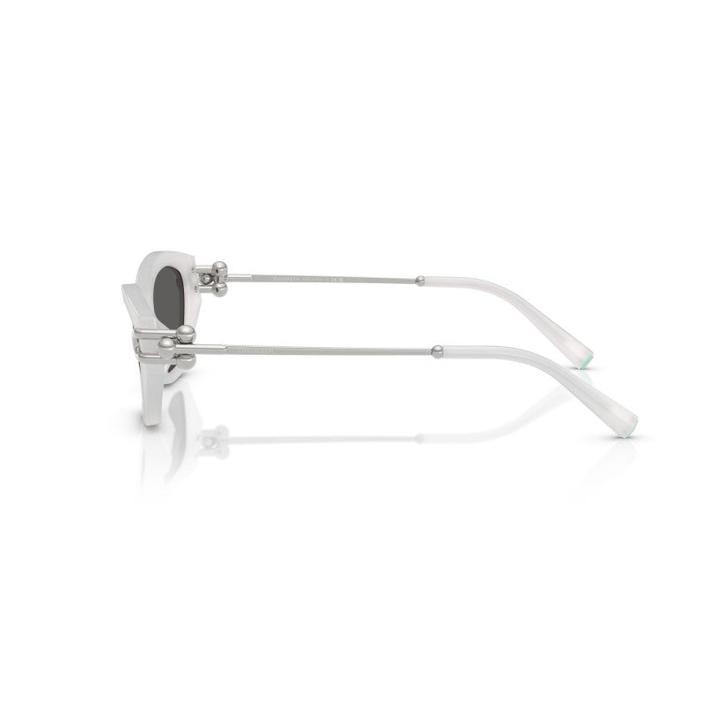 OCCHIALE DA SOLE DONNA | TIFFANY TF 4231U - 8437S4 STELLA SMERIGLIATA BIANCA - CALIBRO 53