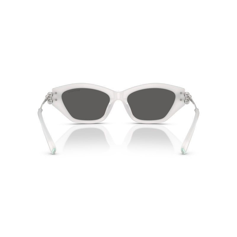 OCCHIALE DA SOLE DONNA | TIFFANY TF 4231U - 8437S4 STELLA SMERIGLIATA BIANCA - CALIBRO 53
