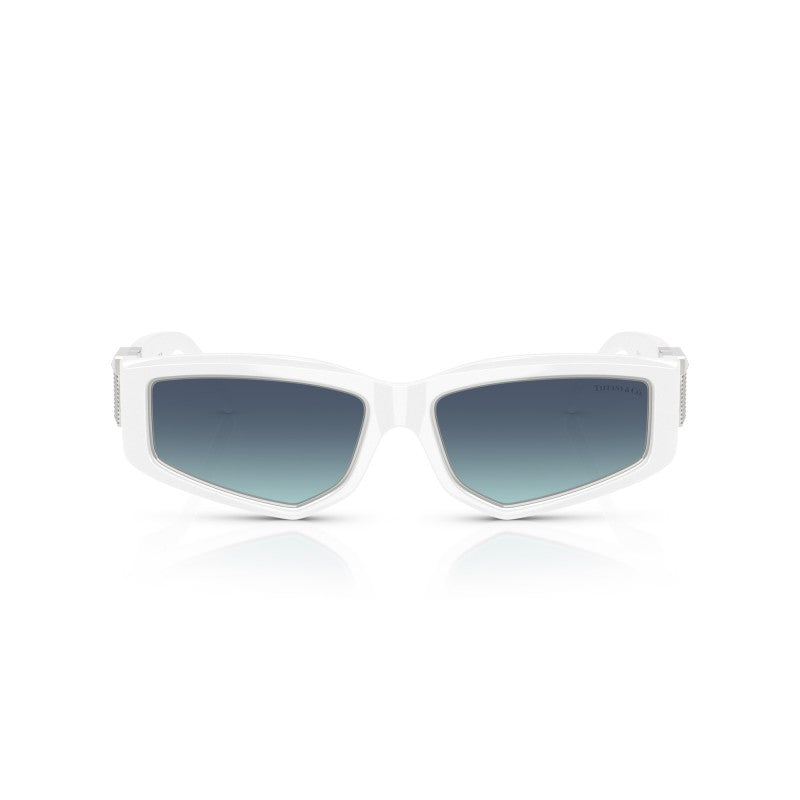 OCCHIALE DA SOLE DONNA | TIFFANY TF 4234U - 83929S BIANCO BRILLANTE - CALIBRO 55