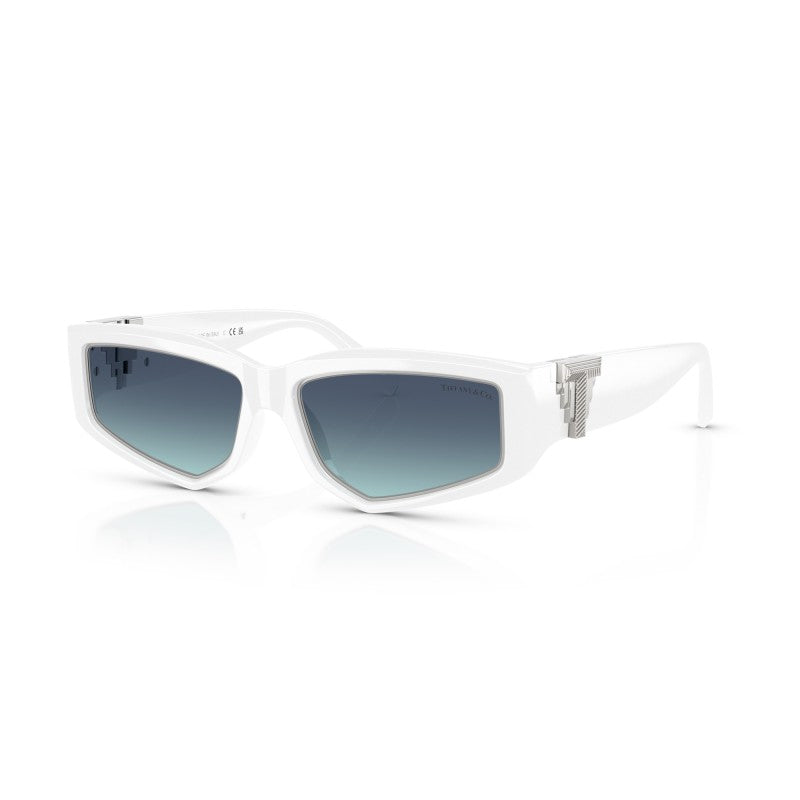 OCCHIALE DA SOLE DONNA | TIFFANY TF 4234U - 83929S BIANCO BRILLANTE - CALIBRO 55