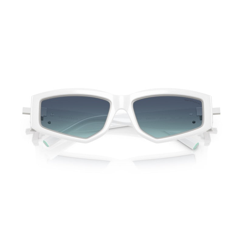 OCCHIALE DA SOLE DONNA | TIFFANY TF 4234U - 83929S BIANCO BRILLANTE - CALIBRO 55