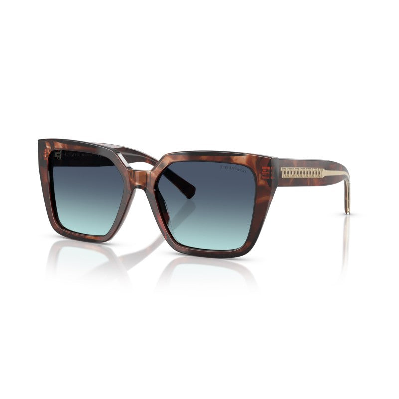 OCCHIALE DA SOLE DONNA | TIFFANY TF 4235 - 84219S AVANA MARRONE MACULATO - CALIBRO 55