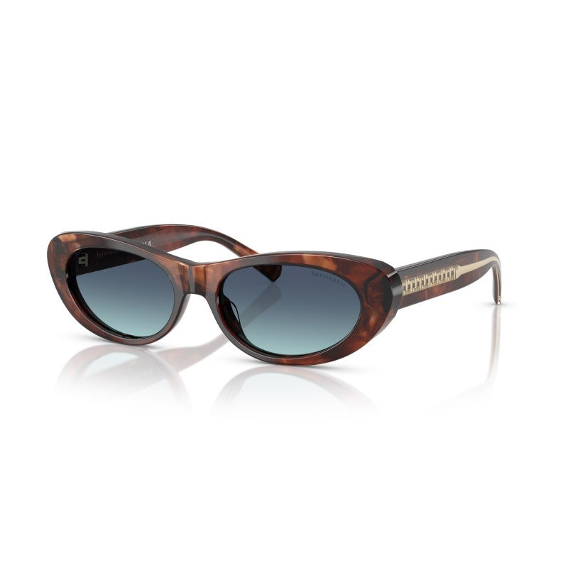 OCCHIALE DA SOLE DONNA | TIFFANY TF 4236U - 84219S AVANA MARRONE MACULATO - CALIBRO 55