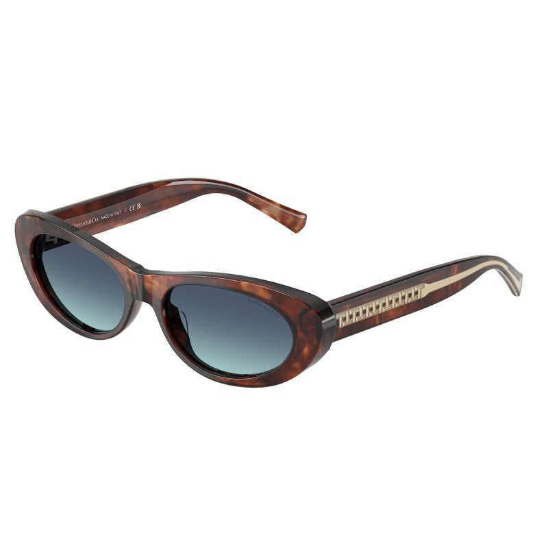 OCCHIALE DA SOLE DONNA | TIFFANY TF 4236U - 84219S AVANA MARRONE MACULATO - CALIBRO 55