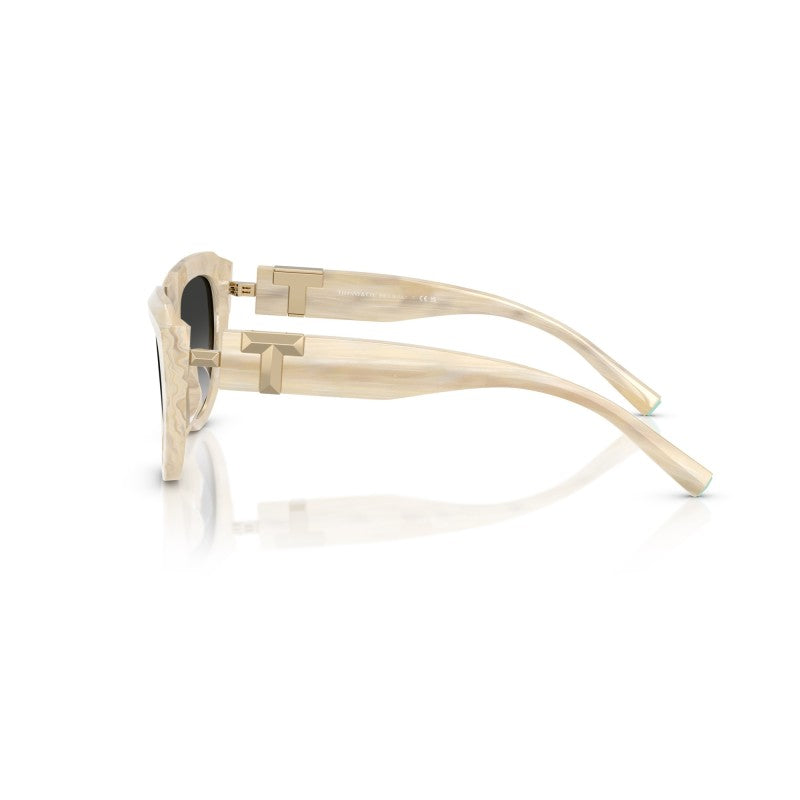 OCCHIALE DA SOLE DONNA | TIFFANY TF 4238U - 84313C AVORIO STRIATO - CALIBRO 55