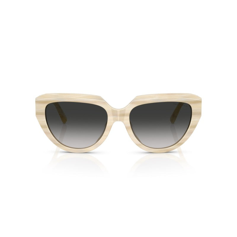 OCCHIALE DA SOLE DONNA | TIFFANY TF 4238U - 84313C AVORIO STRIATO - CALIBRO 55