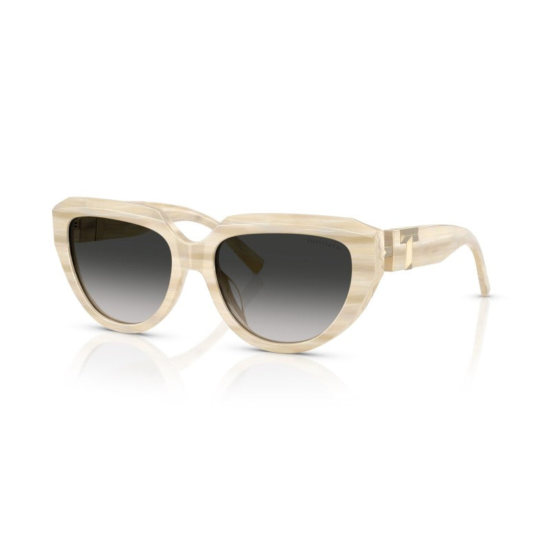 OCCHIALE DA SOLE DONNA | TIFFANY TF 4238U - 84313C AVORIO STRIATO - CALIBRO 55