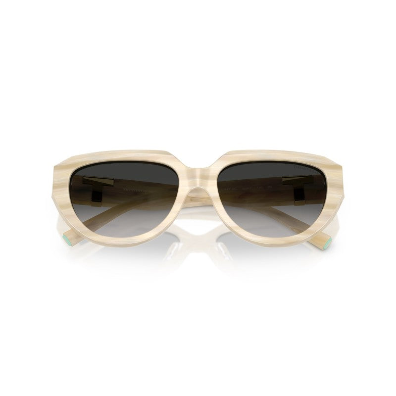 OCCHIALE DA SOLE DONNA | TIFFANY TF 4238U - 84313C AVORIO STRIATO - CALIBRO 55