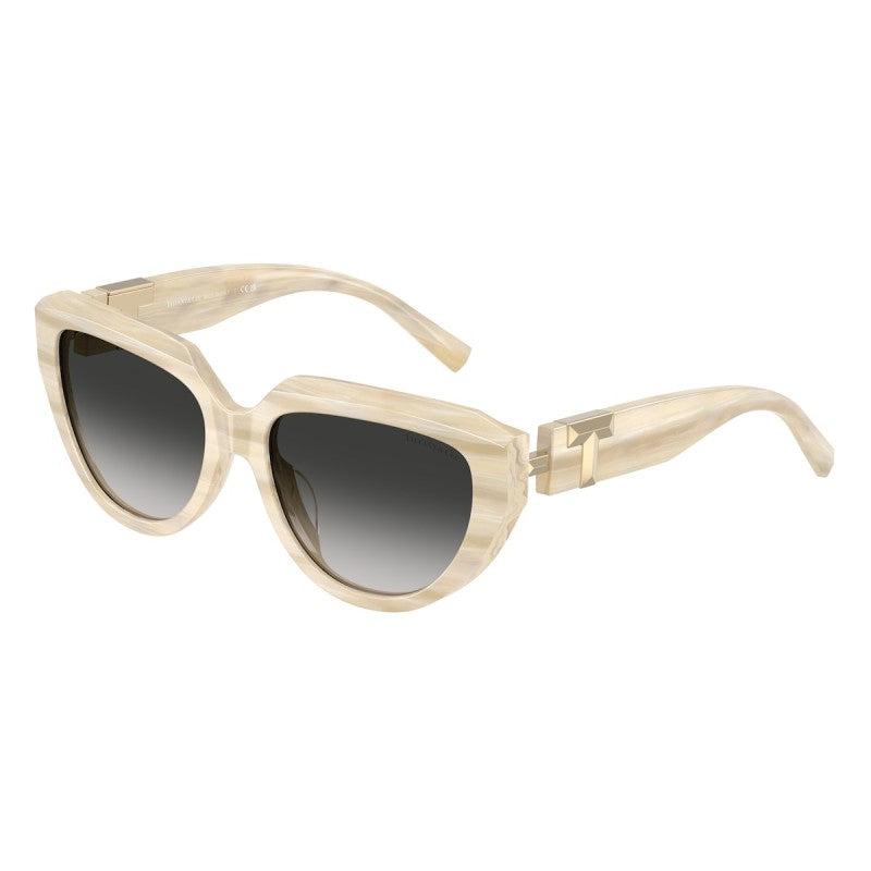 OCCHIALE DA SOLE DONNA | TIFFANY TF 4238U - 84313C AVORIO STRIATO - CALIBRO 55